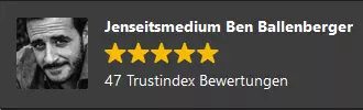 Badge: Verifizierte Bewertungen und Erfahrungen zu Jenseitskontakten mit Ben Ballenberger.